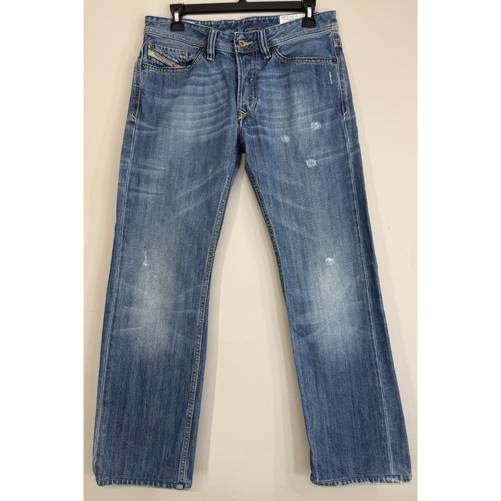 Diesel Industry Viker Jeans Men's 29x28 Button Fly Straight Leg